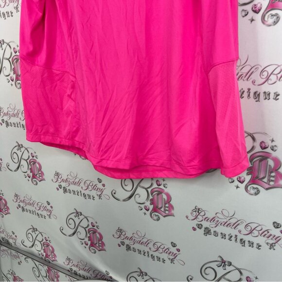 Athletic Works tank top dri more neon bright Hot Pink Tank Top - Picture 4 of 9